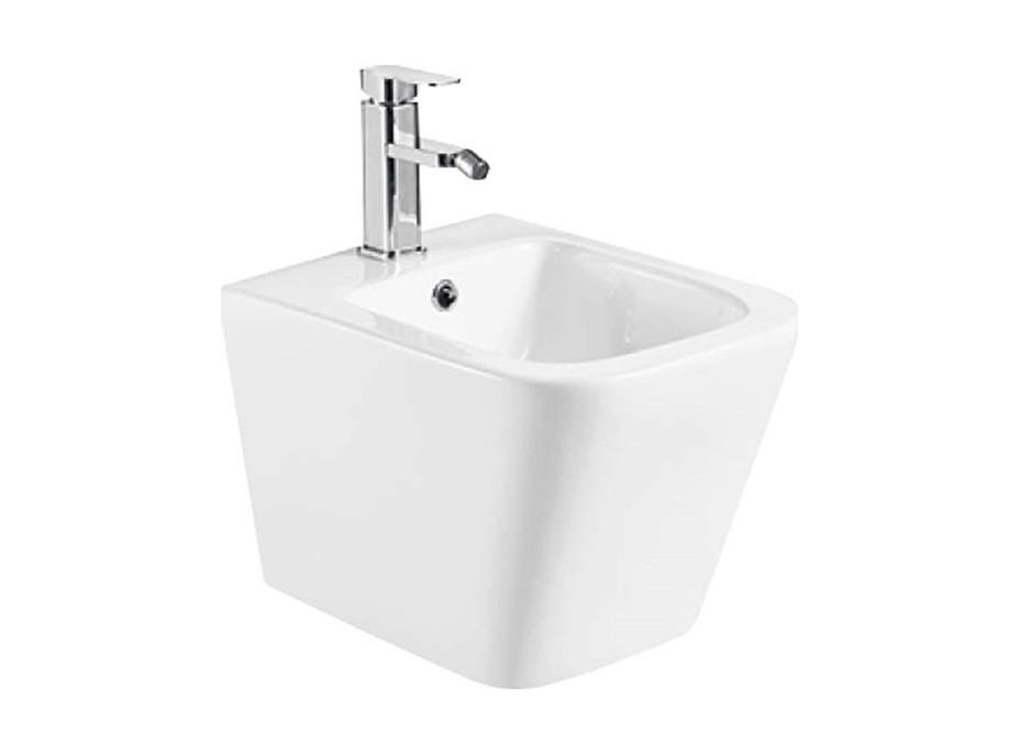 Bidet závěsný kapotovaný - 48,5x34,5x33 cm - bílý