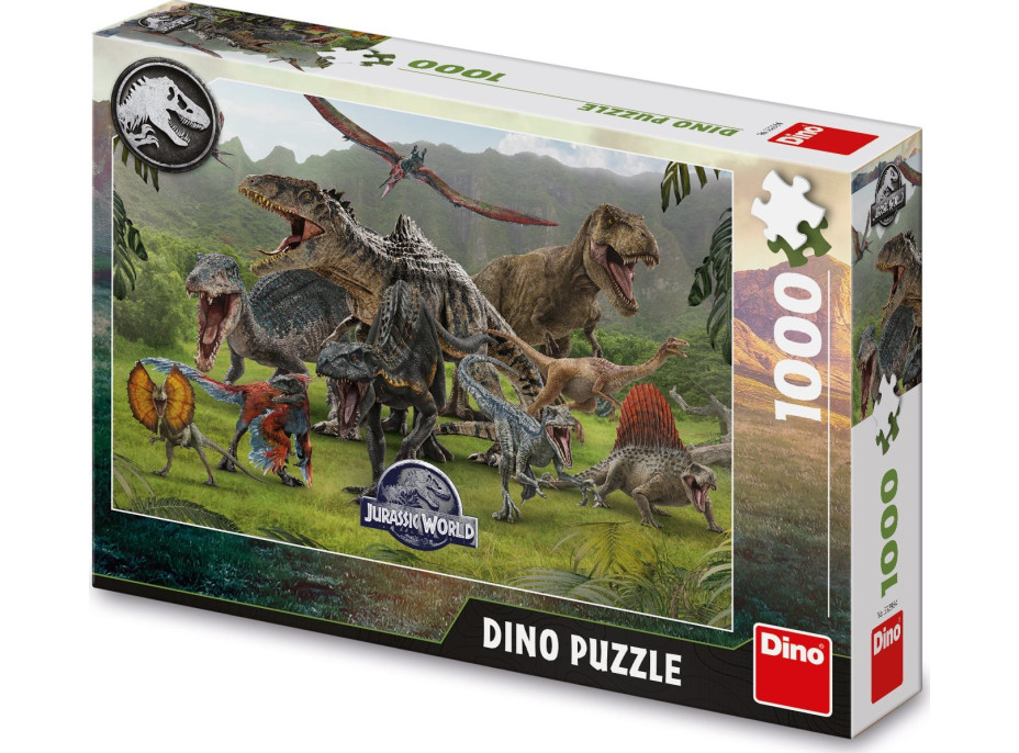 DINO Puzzle Jurský svět 1000 dílků