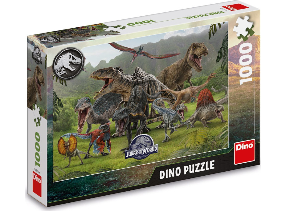 DINO Puzzle Jurský svět 1000 dílků