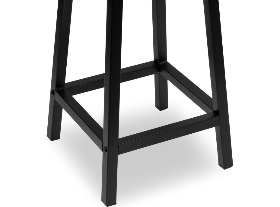 Barová židle FLINT Modern Oak - dub/černá