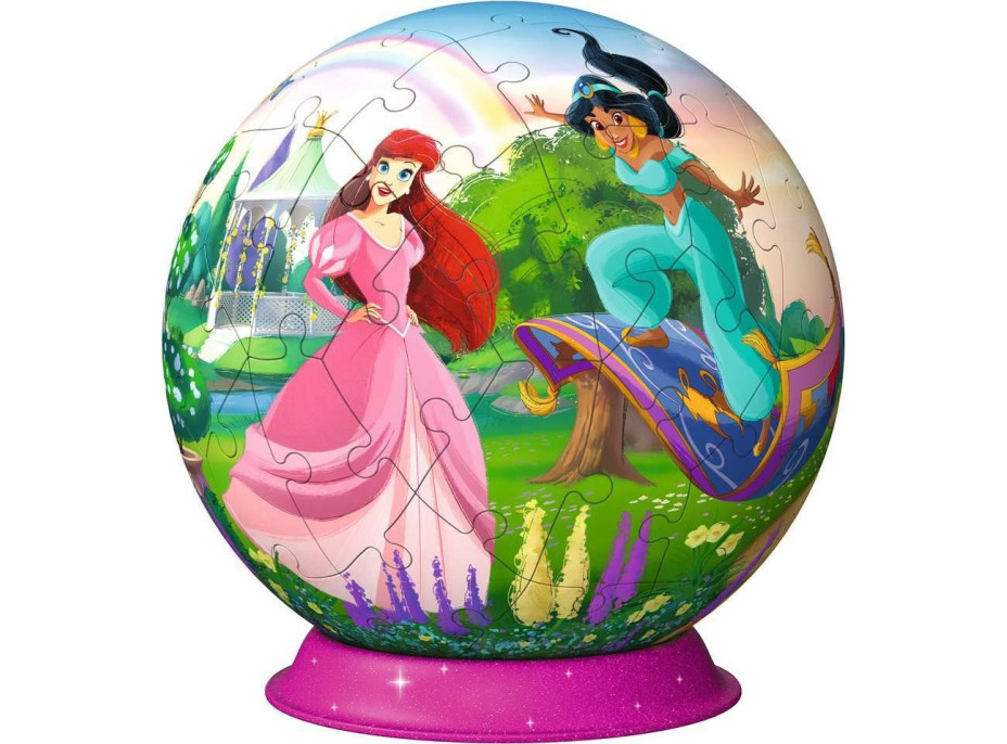 RAVENSBURGER 3D Puzzleball Disney princezny 73 dílků