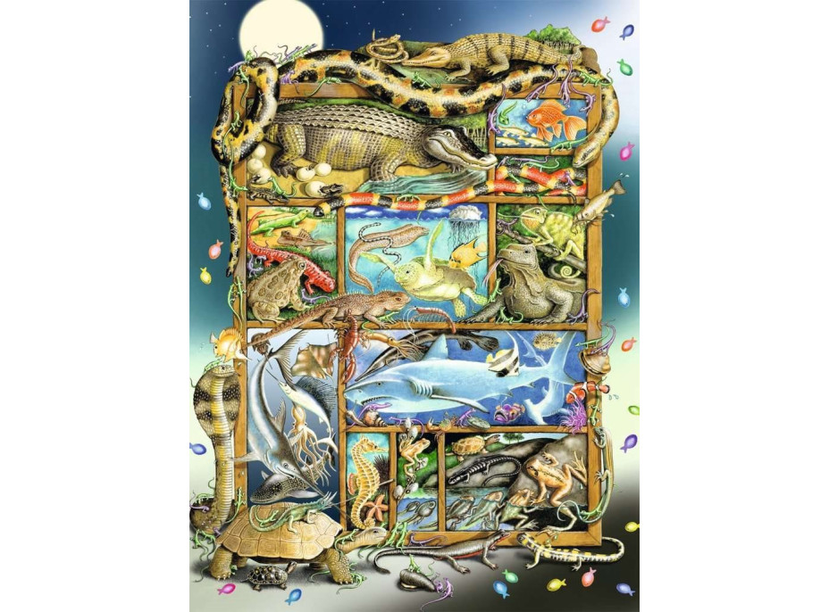 RAVENSBURGER Puzzle Ryby a plazi XXL 200 dílků