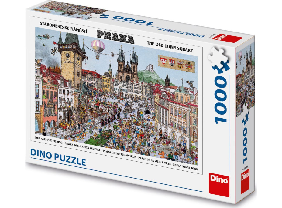 DINO Puzzle Staroměstské náměstí 1000 dílků