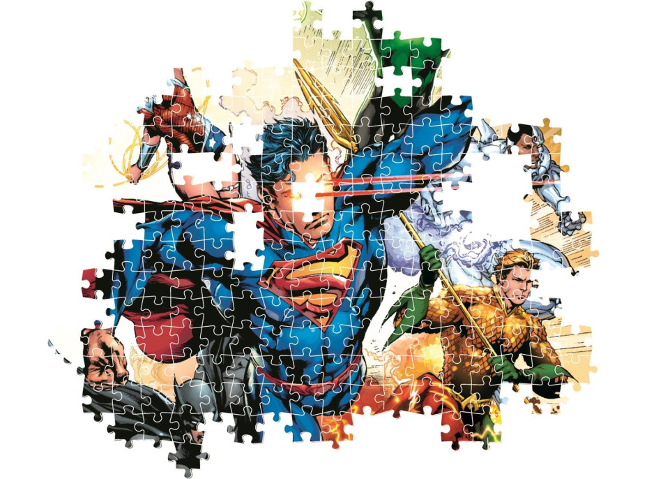 CLEMENTONI Puzzle DC Comics: Liga Spravedlnosti 500 dílků