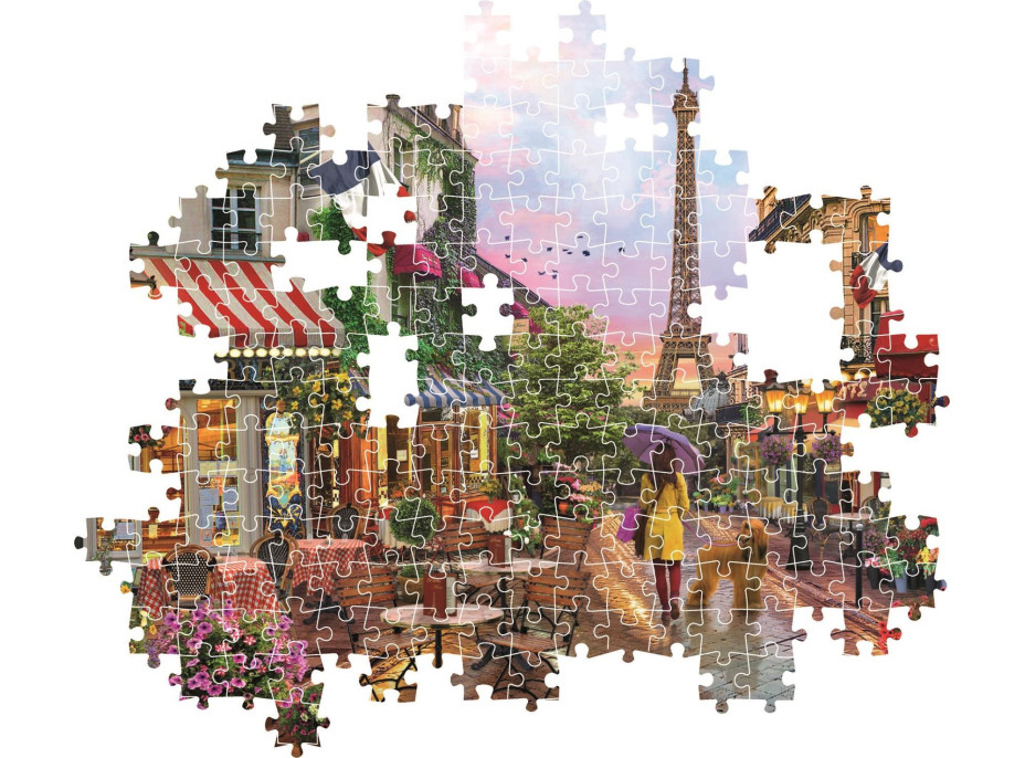 CLEMENTONI Puzzle Květiny Paříže 1000 dílků