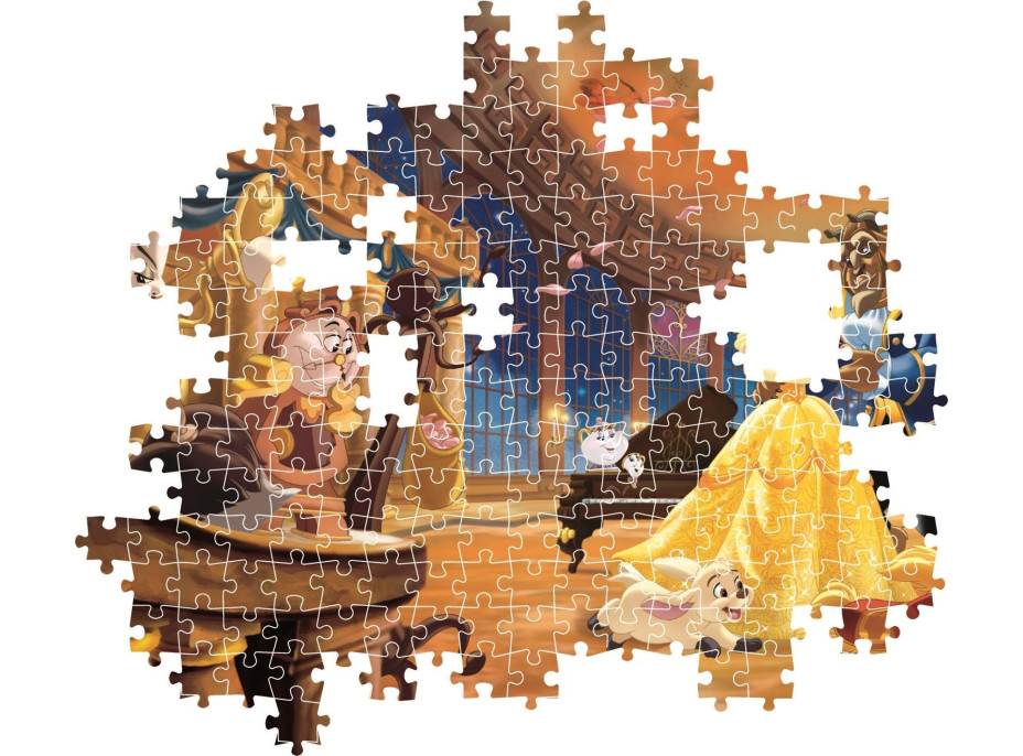 CLEMENTONI Puzzle Kráska a zvíře 1000 dílků