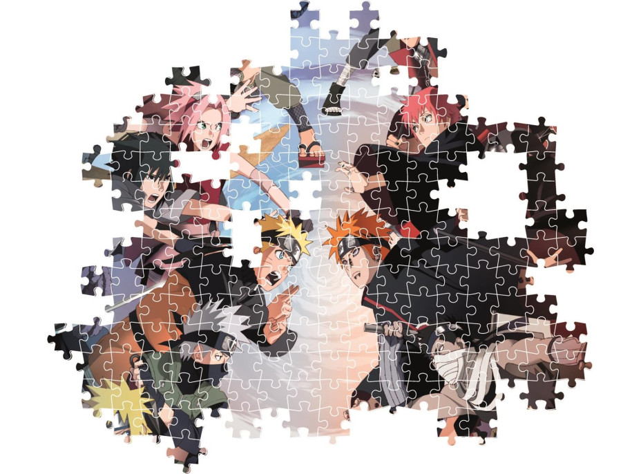 CLEMENTONI Puzzle Naruto: Budeme bojovat 1000 dílků