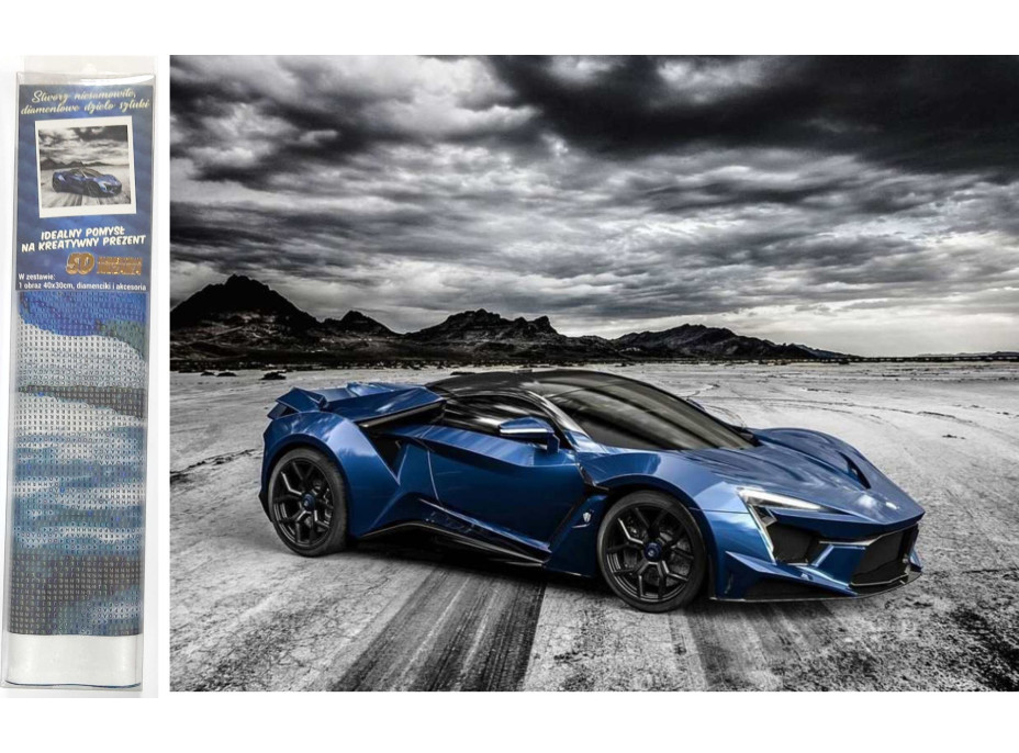 Norimpex Diamantové malování Fenyr SuperSport 30x40 cm