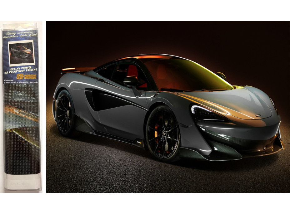 Norimpex Diamantové malování McLaren 600LT 30x40 cm