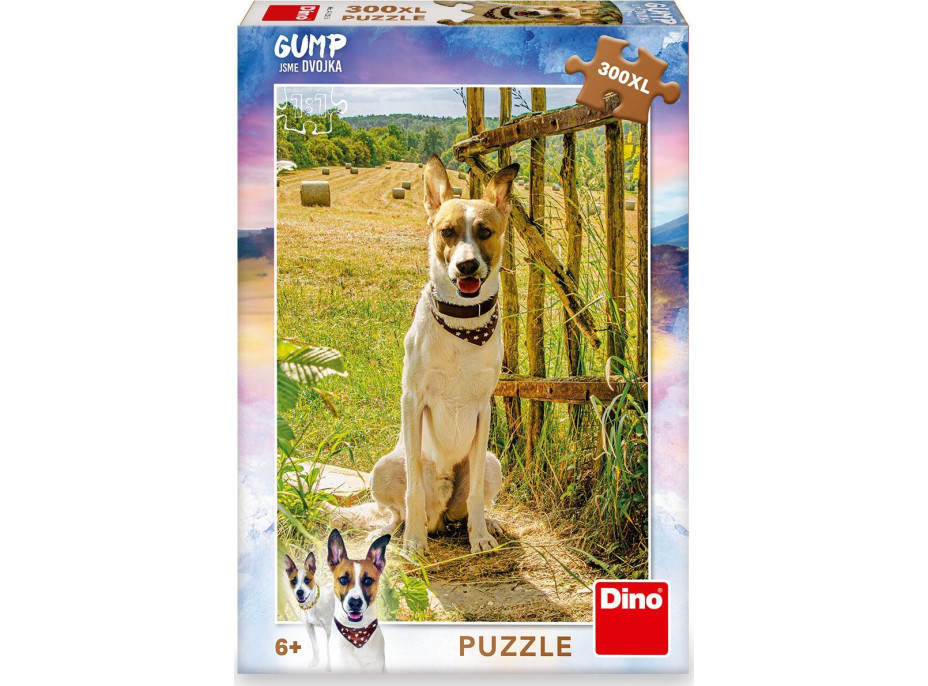 DINO Puzzle Gump Jsme dvojka XL 300 dílků