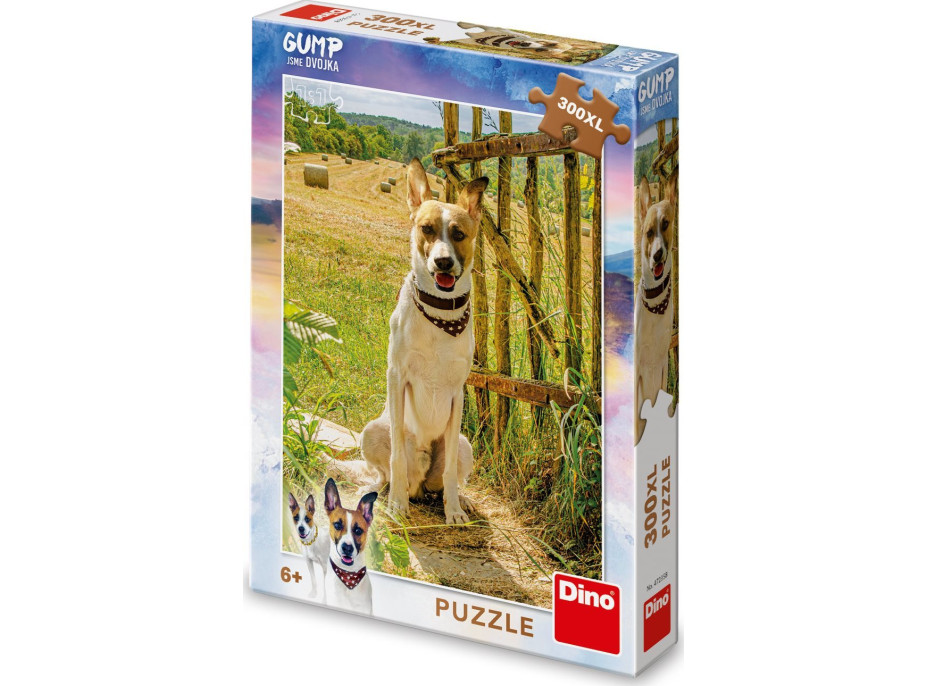 DINO Puzzle Gump Jsme dvojka XL 300 dílků