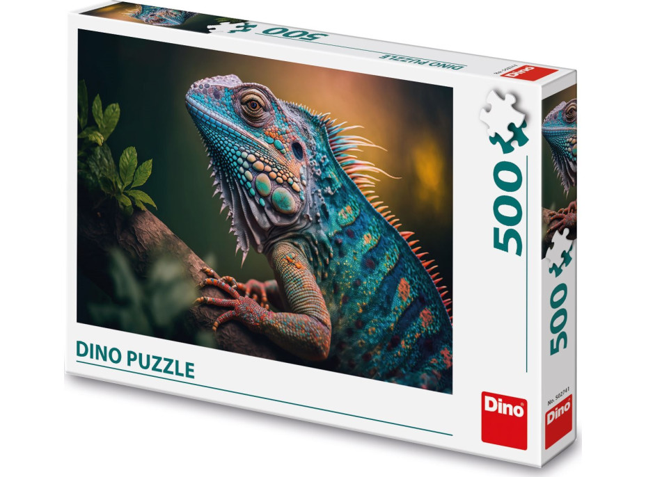 DINO Puzzle Leguán 500 dílků