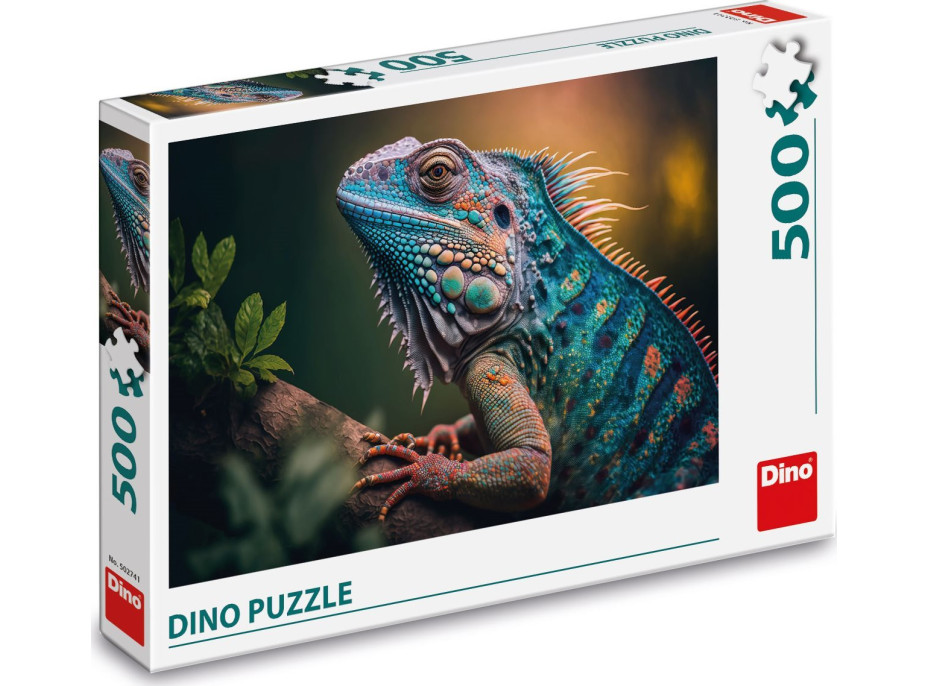 DINO Puzzle Leguán 500 dílků