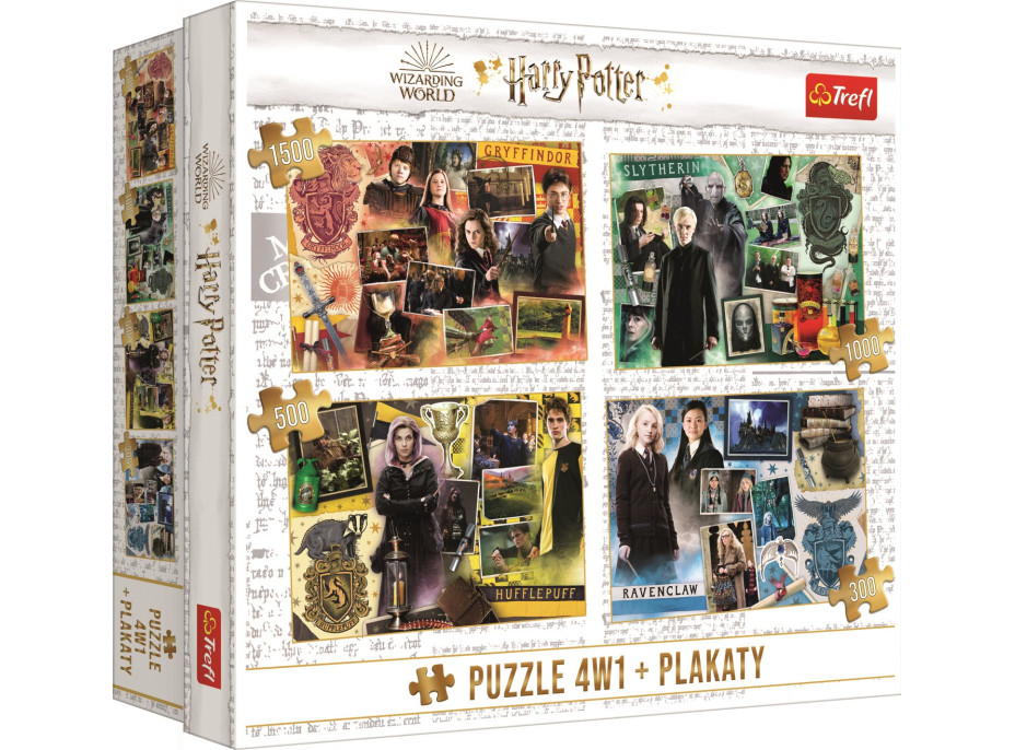 TREFL Puzzle Harry Potter 4v1