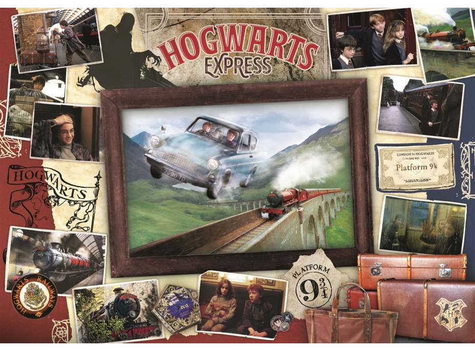 TREFL Puzzle Harry Potter: Bradavický expres 934 dílků