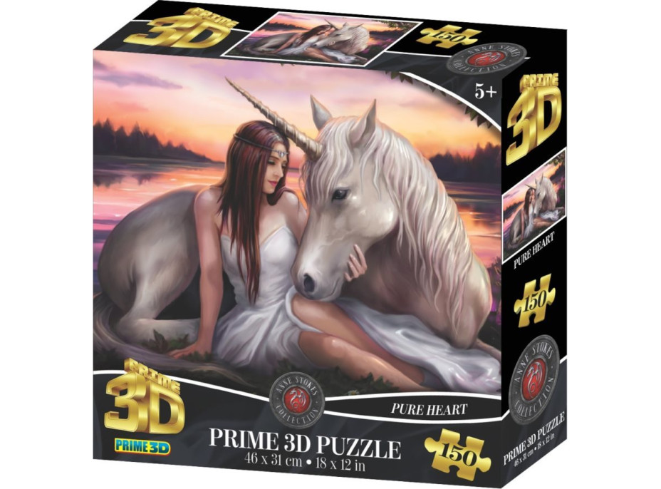 PRIME 3D Puzzle Čisté srdce 3D 150 dílků