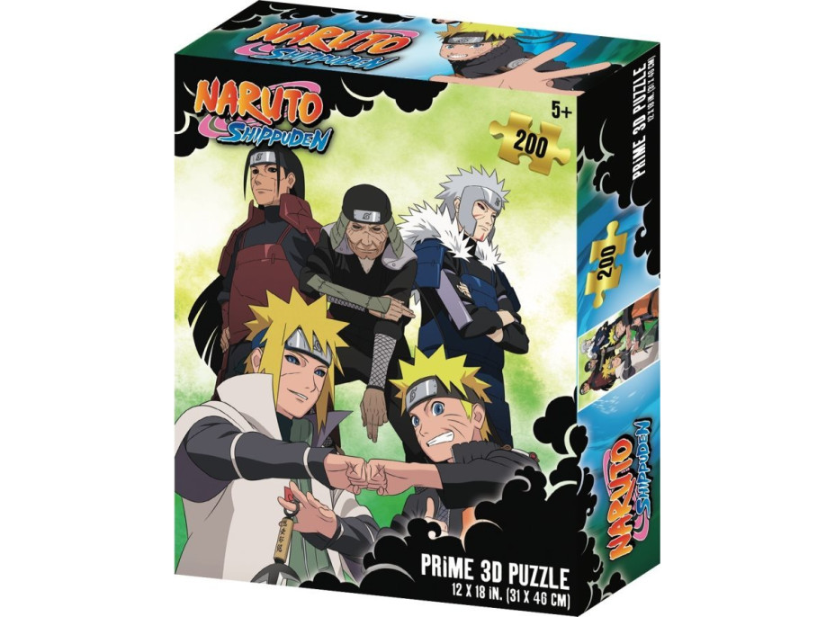 PRIME 3D Puzzle Naruto Shippuden 3D 200 dílků