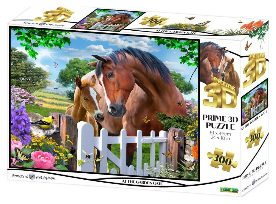 PRIME 3D Puzzle U branky 3D 300 dílků