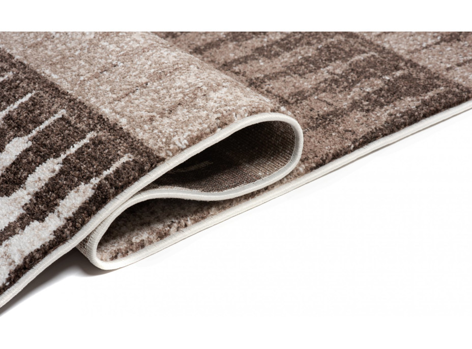 Kusový koberec SARI Blade - hnědý