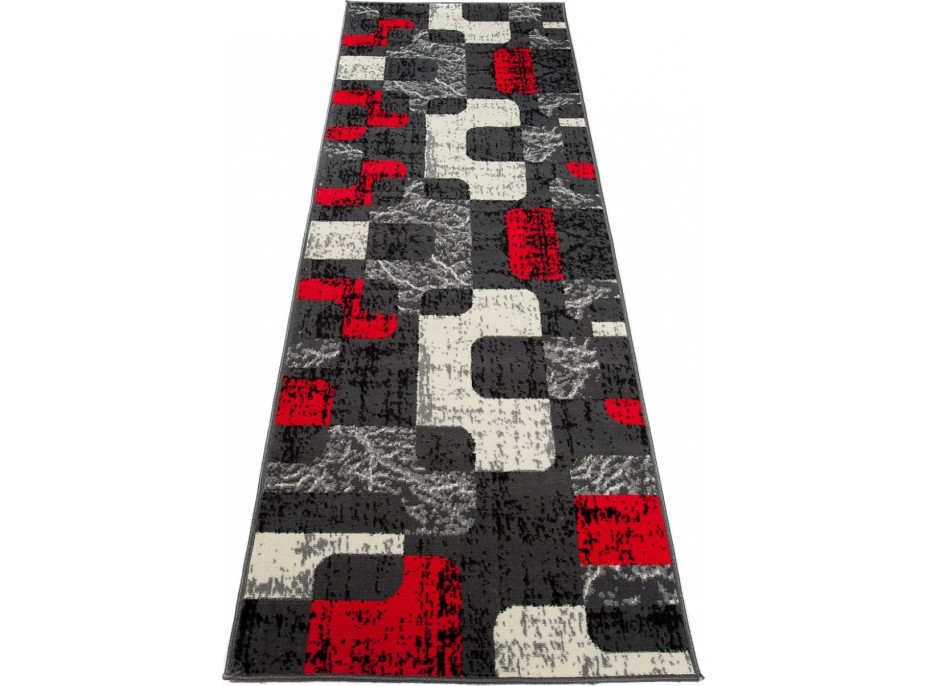 Běhoun TAPIS Retro - šedý/červený