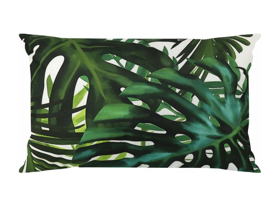 Voděodolný povlak na polštář BOTANIC Monstera 40x60 cm - zelený