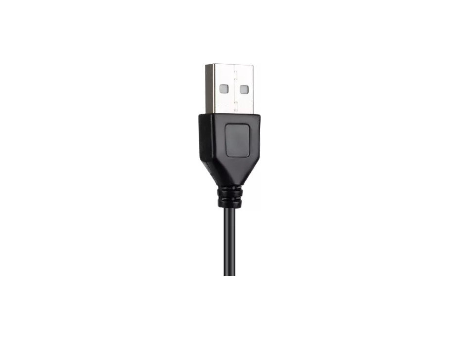 Stolní USB LED lampa 2v1 Izoxis - černá