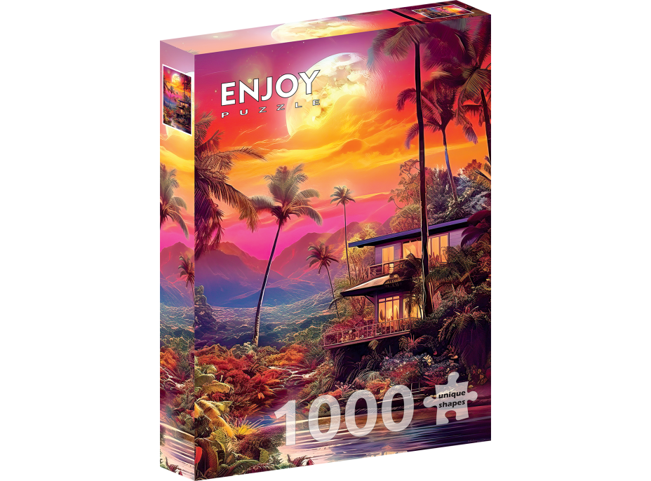 ENJOY Puzzle Půvabný soumrak 1000 dílků