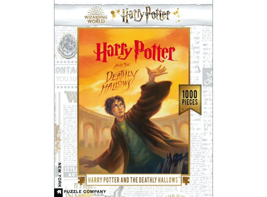 NEW YORK PUZZLE COMPANY Puzzle Harry Potter a Relikvie smrti 1000 dílků