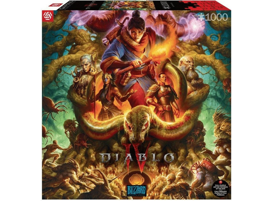 GOOD LOOT Puzzle Diablo IV: Horadrim 1000 dílků