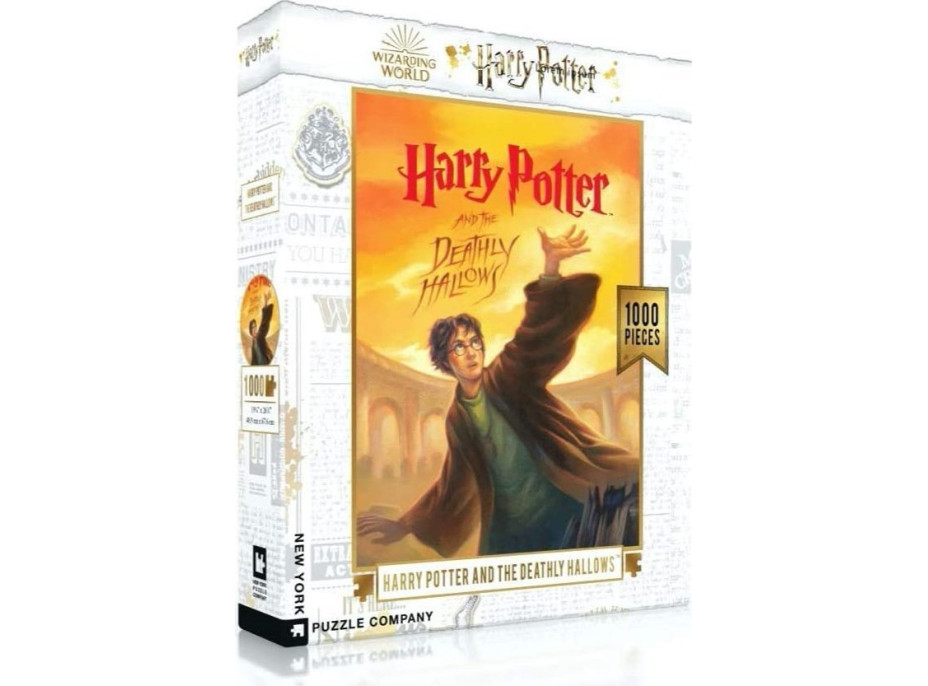 NEW YORK PUZZLE COMPANY Puzzle Harry Potter a Relikvie smrti 1000 dílků