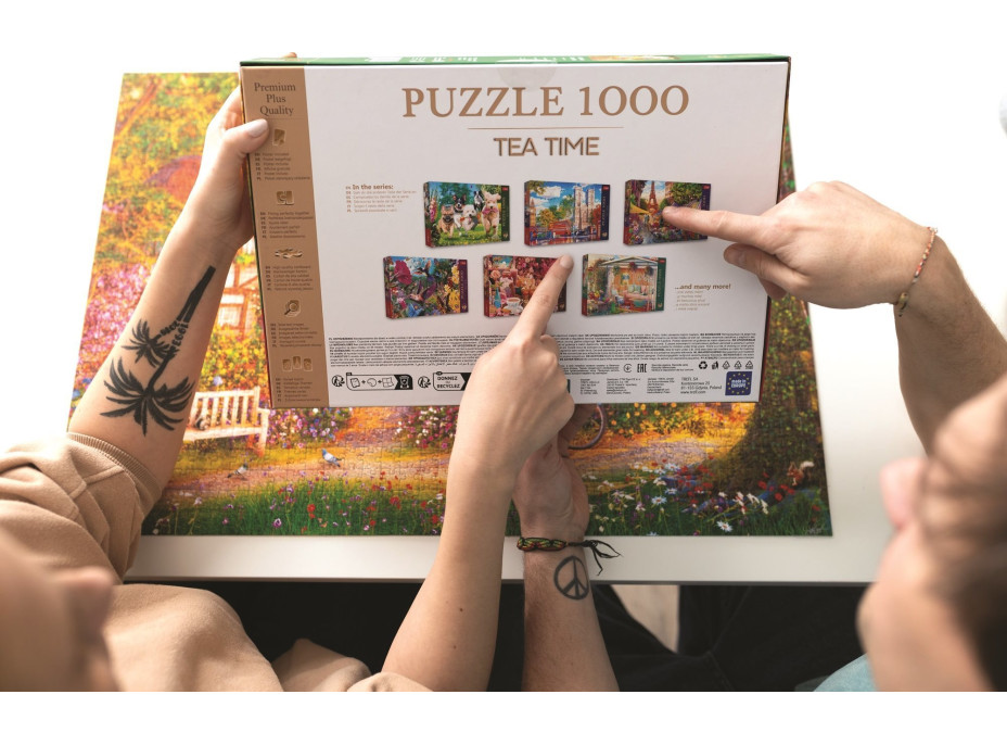 TREFL Puzzle Premium Plus Photo Odyssey: Big Ben, Londýn 1000 dílků