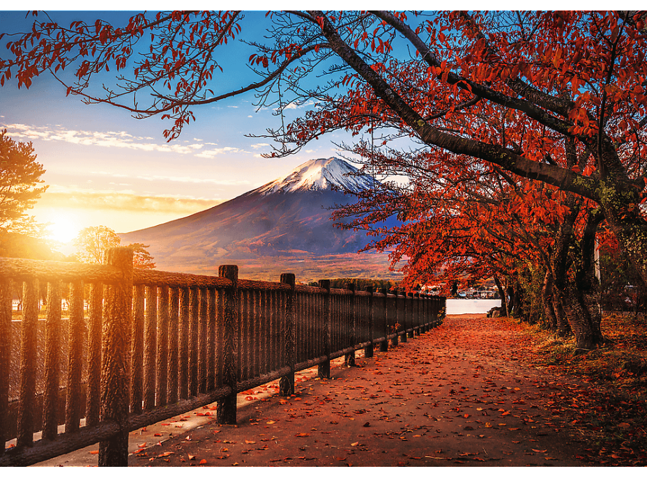 TREFL Puzzle Premium Plus Photo Odyssey: Hora Fuji, Japonsko 1000 dílků