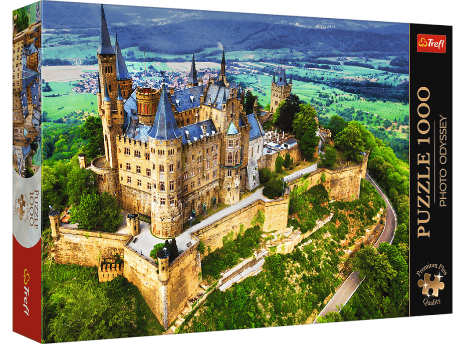 TREFL Puzzle Premium Plus Photo Odyssey: Hrad Hohenzollern, Německo 1000 dílků