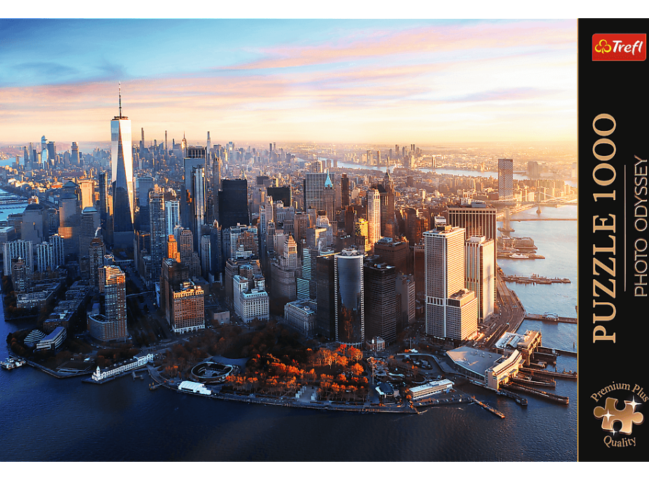 TREFL Puzzle Premium Plus Photo Odyssey: Manhattan, New York 1000 dílků