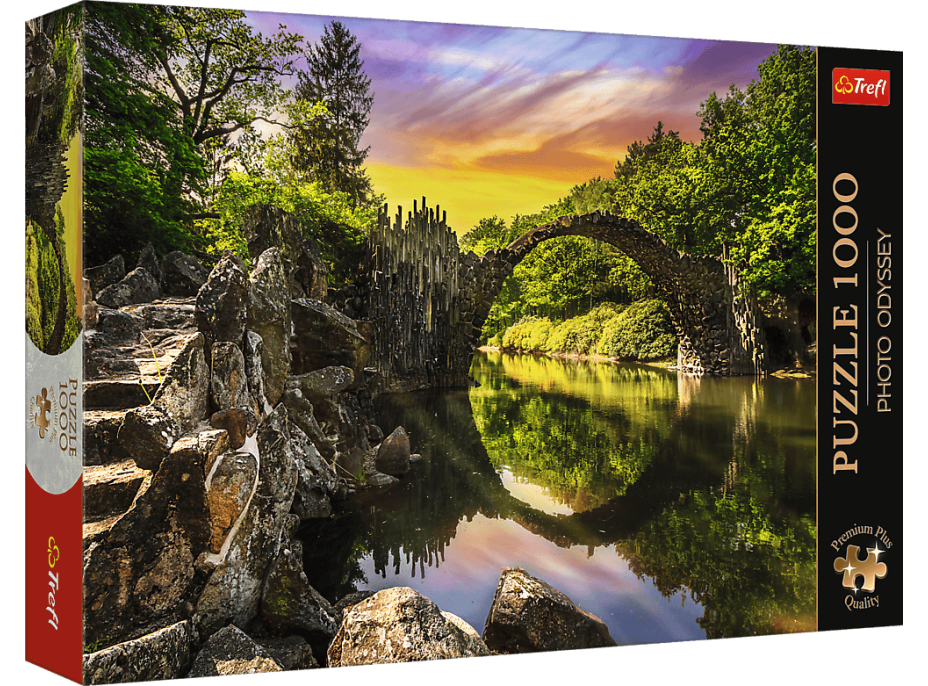 TREFL Puzzle Premium Plus Photo Odyssey: Rakotzův most v Kromlau 1000 dílků