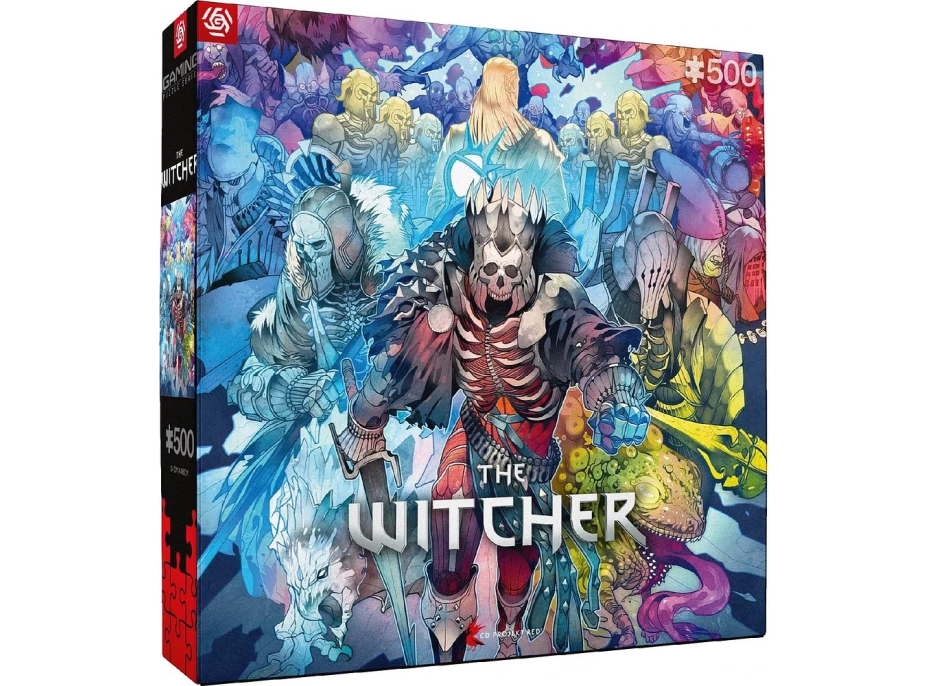 GOOD LOOT Puzzle The Witcher: Frakce monster 500 dílků