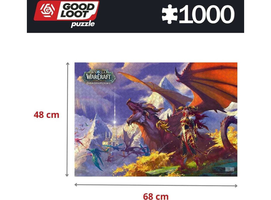 GOOD LOOT Puzzle War of Warcraft: Dragonflight Alexstrasza 1000 dílků