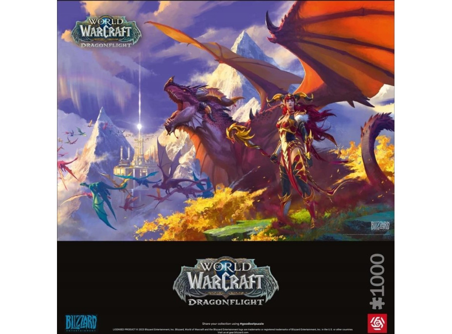 GOOD LOOT Puzzle War of Warcraft: Dragonflight Alexstrasza 1000 dílků