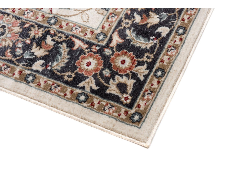 Kusový koberec DUBAI kilim - bílý/šedý - 80x150 cm