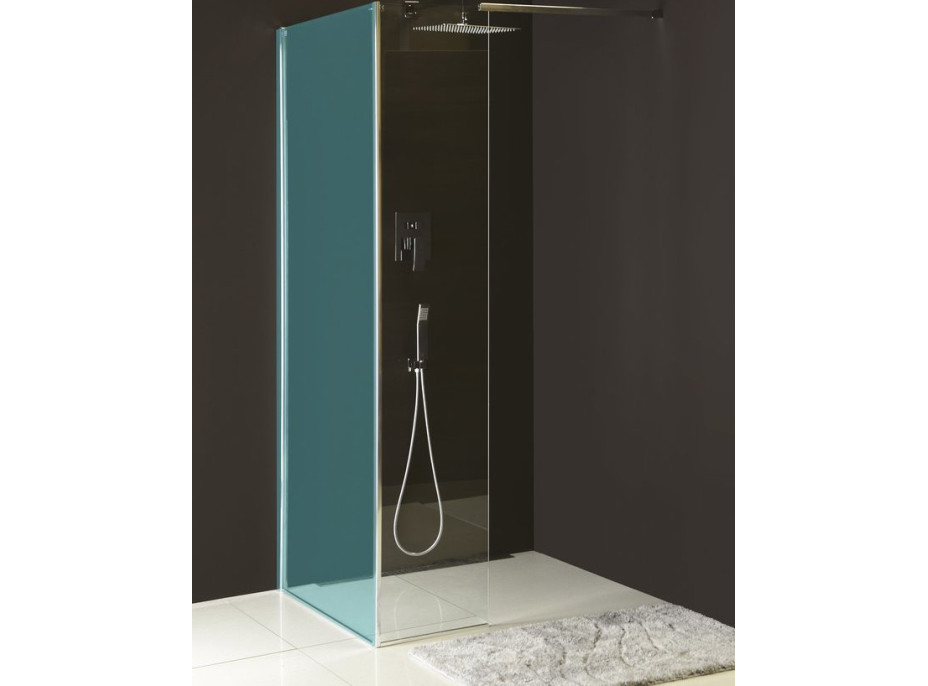 Polysan MODULAR SHOWER pevný panel k instalaci na stěnu modulu MS2, 600 mm, levý MS2B-60L