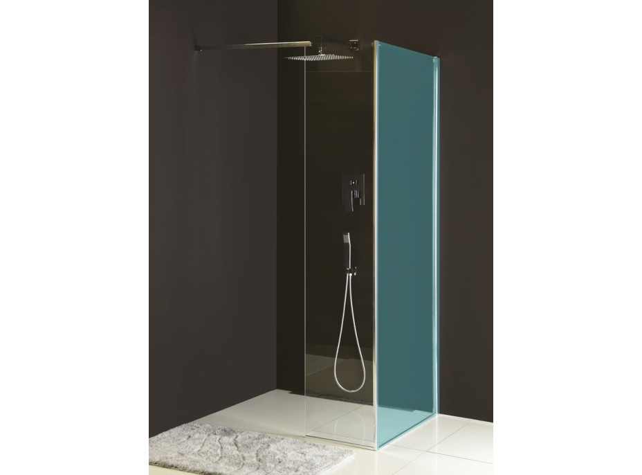 Polysan MODULAR SHOWER pevný panel k instalaci na stěnu modulu MS2, 800 mm, pravý MS2B-80R