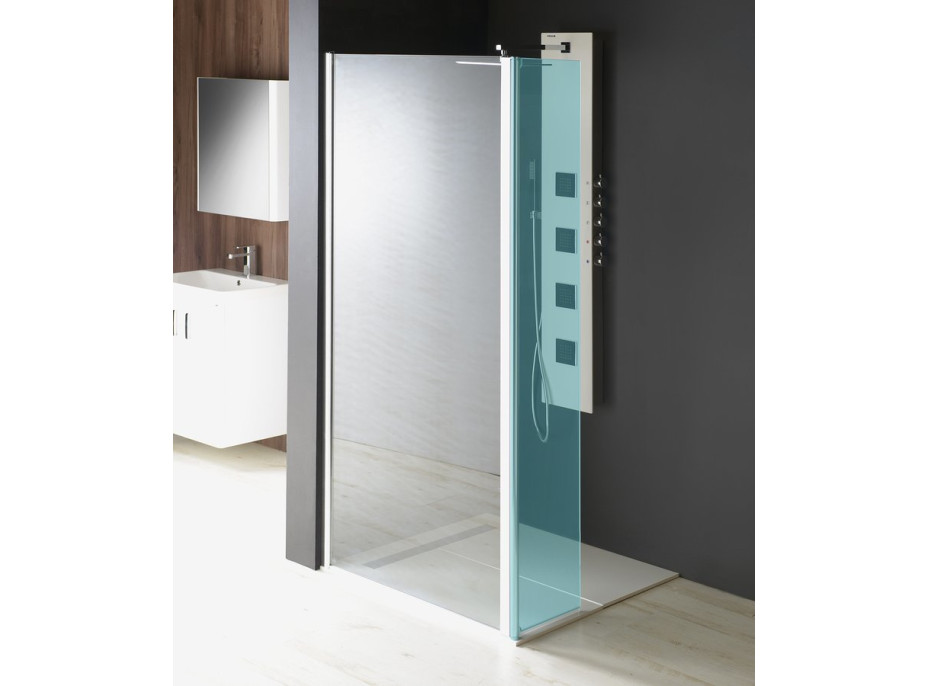 Polysan MODULAR SHOWER stěna k instalaci na zeď, pro připojení otočného panelu, 1200 mm MS3A-120