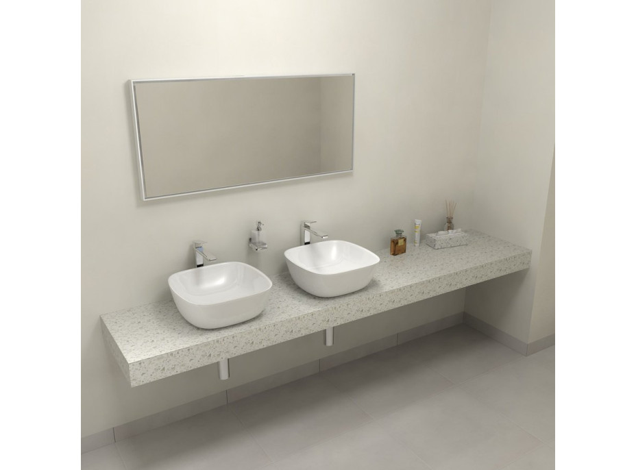 Sapho TAILOR rockstone deska 250x50 cm, provedení límce L TR250L