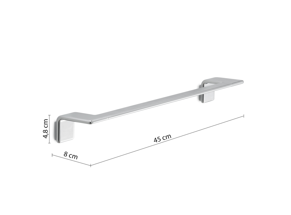 Gedy IL GIGLIO držák ručníků 450x80mm, chrom A9214513