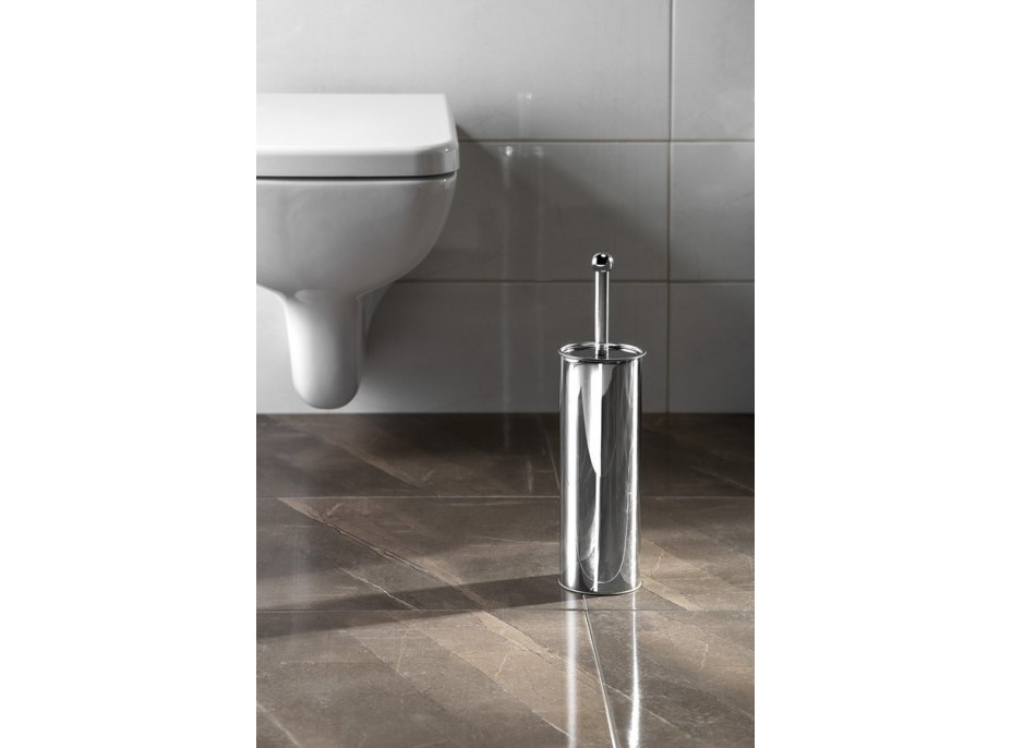 Aqualine SIMPLE LINE WC štětka válcová, nerez lesk 04065F