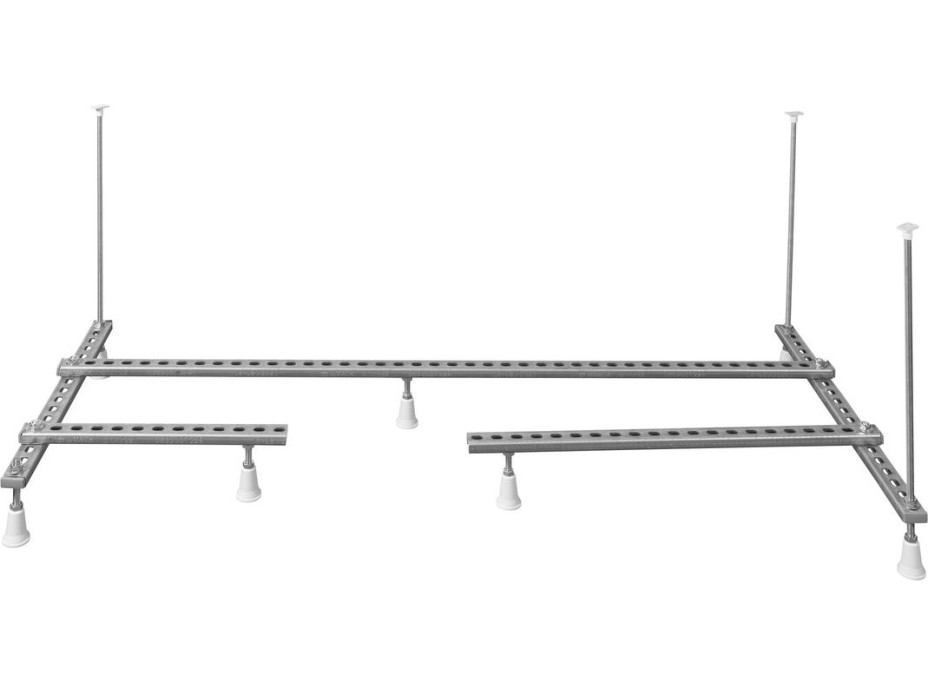 Polysan Nosná konstrukce pro asymetrickou vanu 165x80cm FR16580