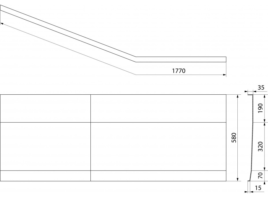 Polysan TIGRA R 170 panel čelní 90812