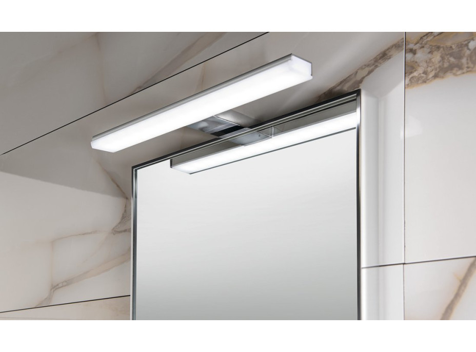 Sapho FELINA LED svítidlo, 8W, 308x15x112mm, chrom FE030