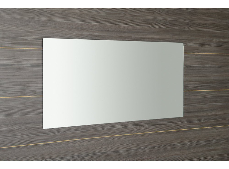 Sapho PLAIN zrcadlo 120x60cm, zakulacené rohy, bez úchytu 1501-29