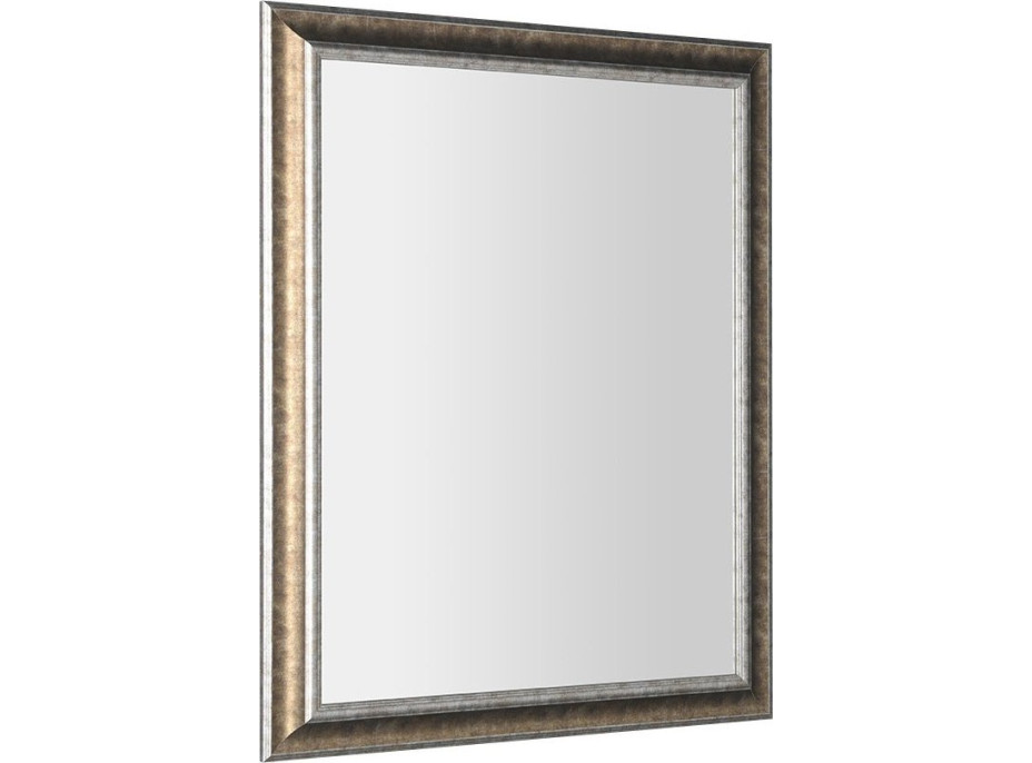Sapho AMBIENTE zrcadlo v dřevěném rámu 720x920mm, bronzová patina NL700